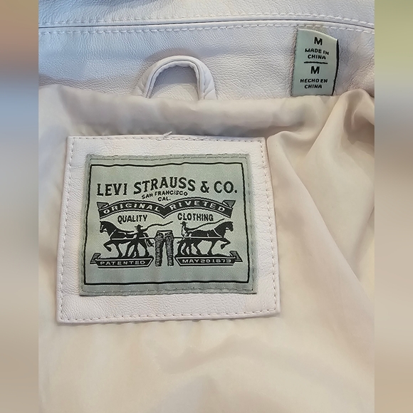 Levi's Moto leather jacket NEVER WORN - Picture 7 of 7